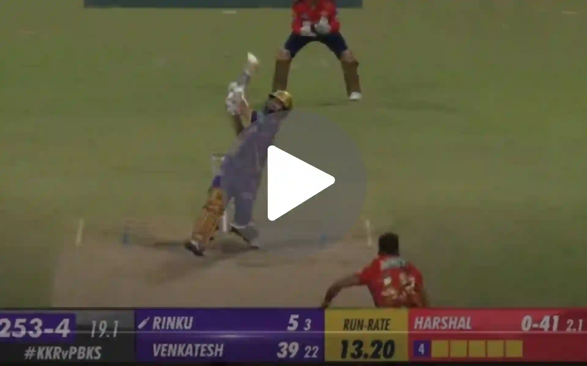 [Watch] Harshal Patel-Ashutosh Partner Up To End Rinku Singh's Cheap Outing